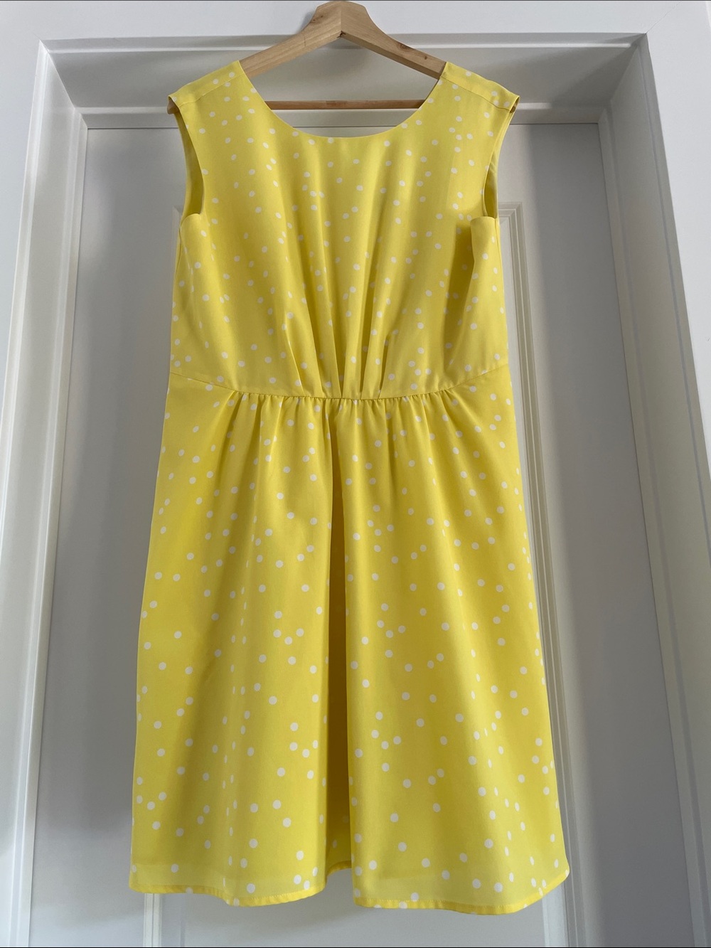 Yellow Polka Dot Dress